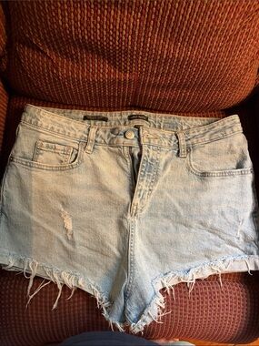 wild fable Light Wash Distressed Denim Cutoff Shorts
